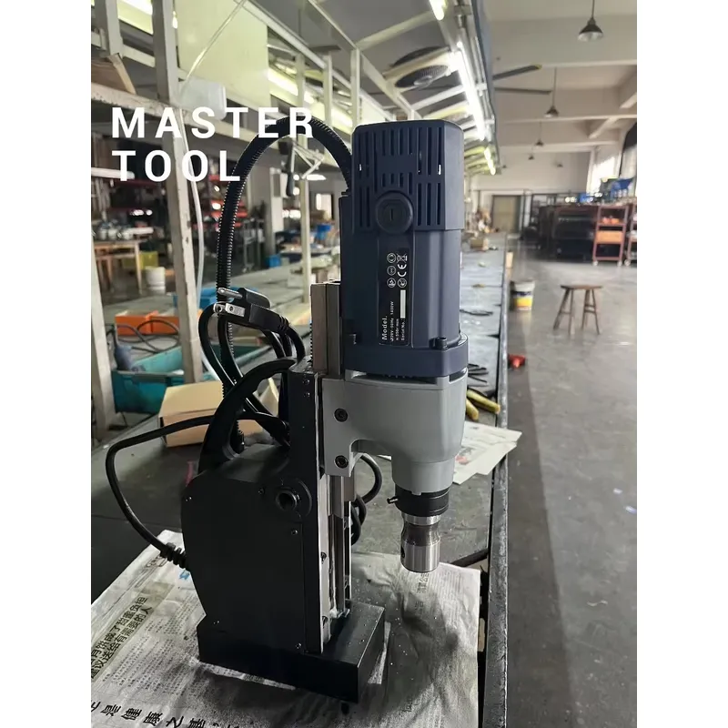 آلة حفر كهربائية محمولة بقوة ث - مراجعة Portable Magnetic Base Drill Machine 50Mm وسعره
