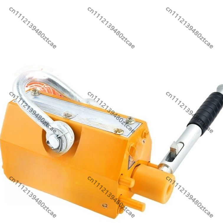 رافعة مغناطيسية دائمة 400 كجم  - مراجعة Magnetic Lifter Permanent Crane Hoist 600Kg وسعره