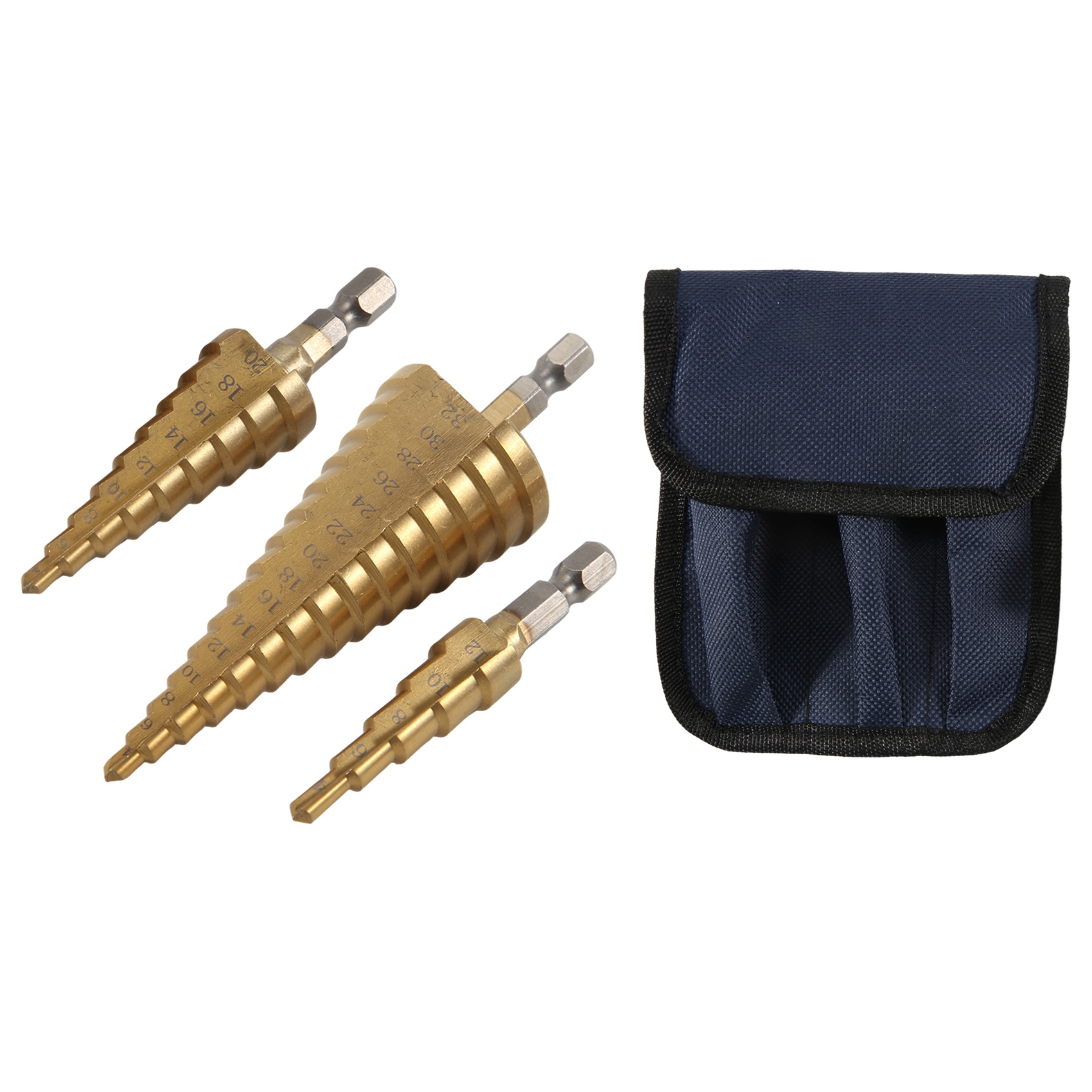مجموعة مثقاب مخروطي متدرج A23T - مراجعة Step Drill Bit Set Titanium Hss Cobalt وسعره