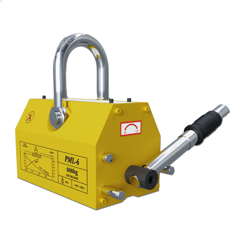 600 كجم الصلب الدائم المغناطيس - مراجعة Magnetic Lifter Permanent Crane Hoist 600Kg وسعره