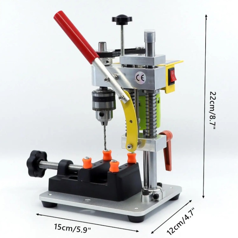 مثقاب طاولة صغير متعدد السرعات - مراجعة Benchtop Drill Press Mini Variable Speed وسعره