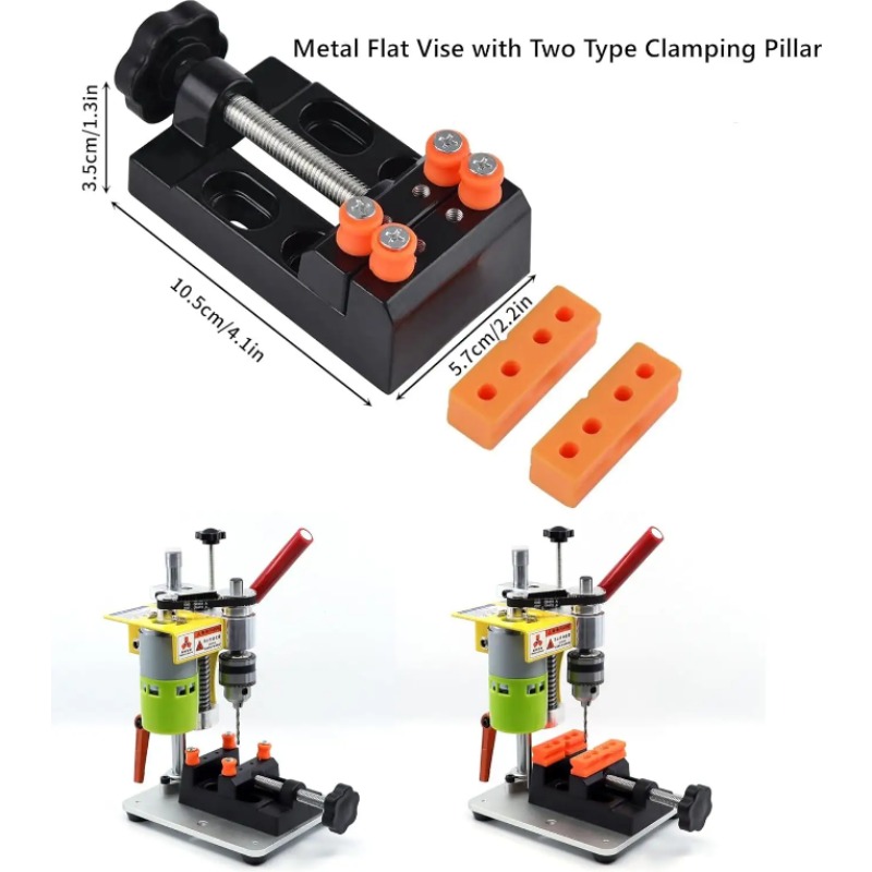 مثقاب طاولة صغير متعدد السرعات - مراجعة Benchtop Drill Press Mini Variable Speed وسعره