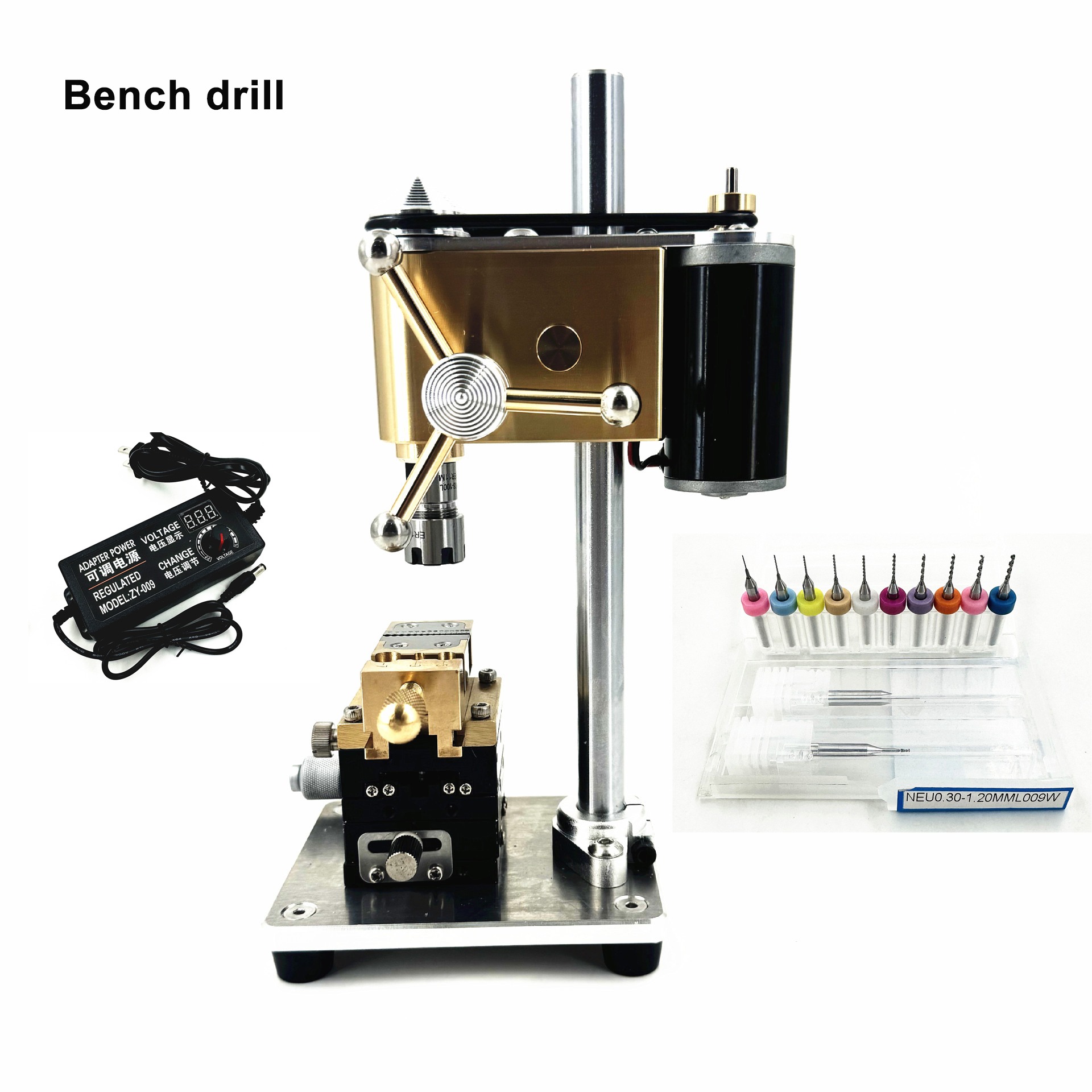مثقاب طاولة دقيق متغير السرعة  - مراجعة Benchtop Drill Press Mini Variable Speed وسعره