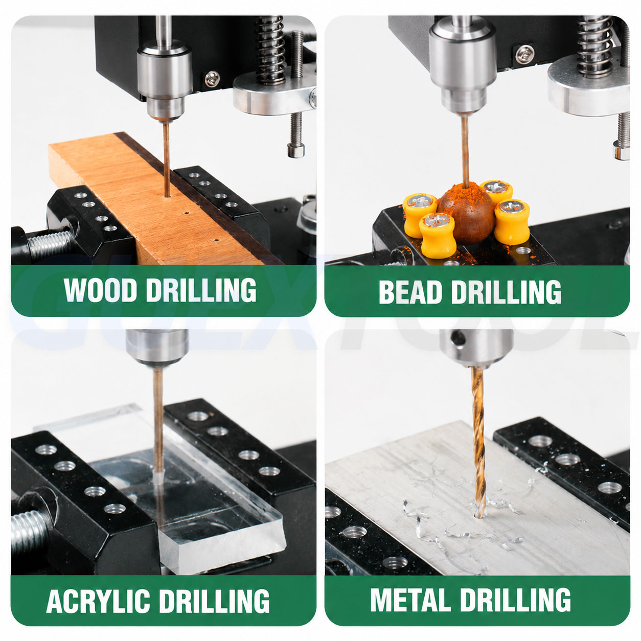 منصة حفر كهربائية صغيرة محمولة - مراجعة Benchtop Drill Press Mini Variable Speed وسعره