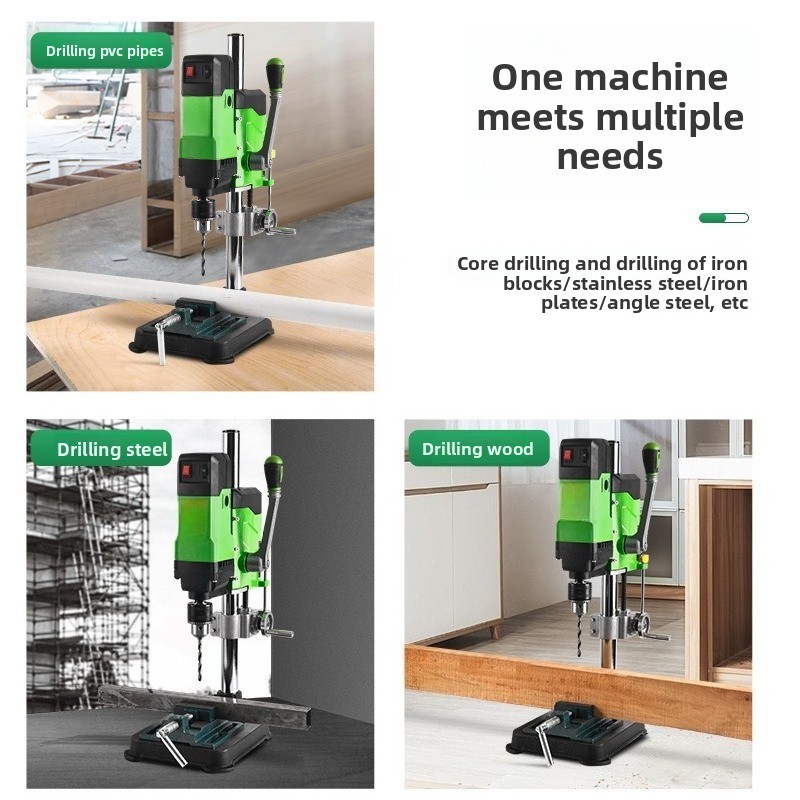 مثقاب طاولة صغير 5156E، آلة حف - مراجعة Benchtop Drill Press Mini Variable Speed وسعره