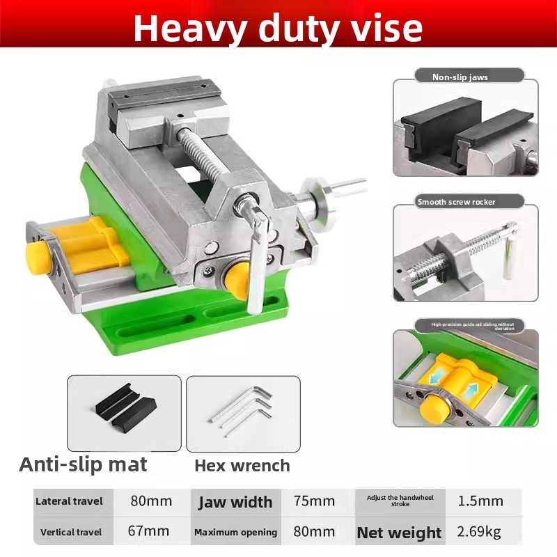 مثقاب طاولة صغير 5156E، آلة حف - مراجعة Benchtop Drill Press Mini Variable Speed وسعره
