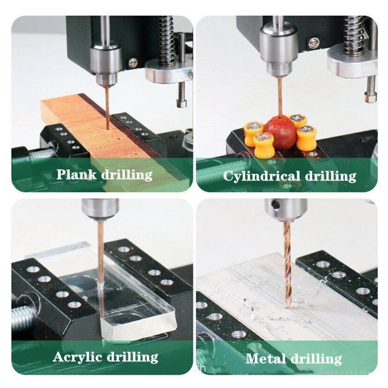 ماكينة حفر صغيرة ذات سرعة متغي - مراجعة Benchtop Drill Press Mini Variable Speed وسعره