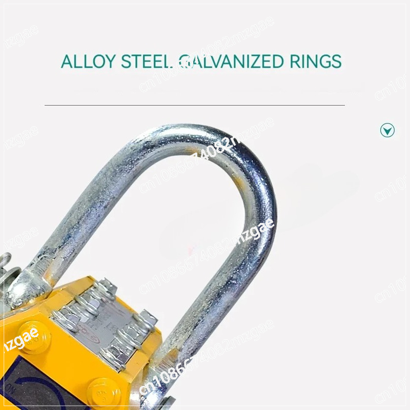 رافعة مغناطيسية دائمة 600 كجم  - مراجعة Magnetic Lifter Permanent Crane Hoist 600Kg وسعره