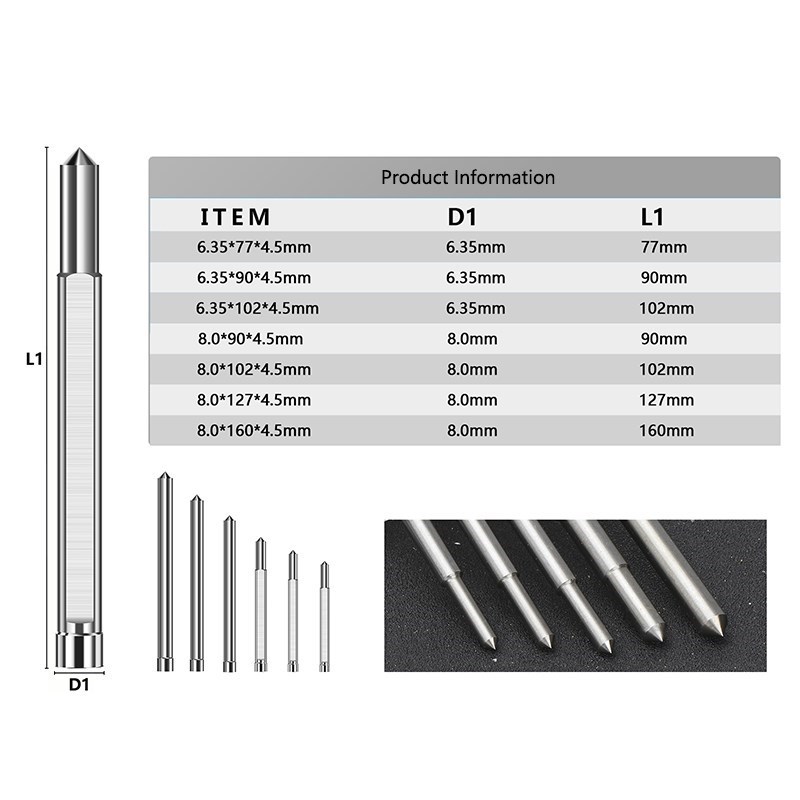XCAN 6.35/8mm قاطع حلقي TCT، ق - مراجعة Pilot Pin For Annular Cutter Center Pin وسعره
