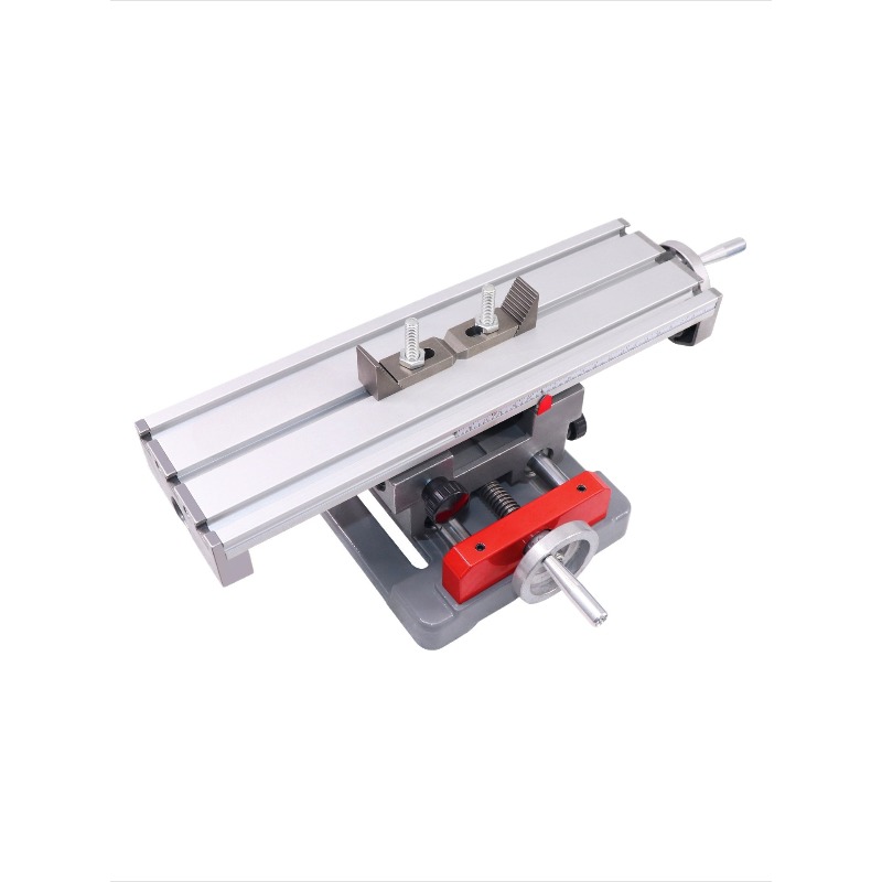 طاولة انزلاقية دقيقة مزدوجة ال - مراجعة Cross Slide Vise Table Bench Drill Press وسعره