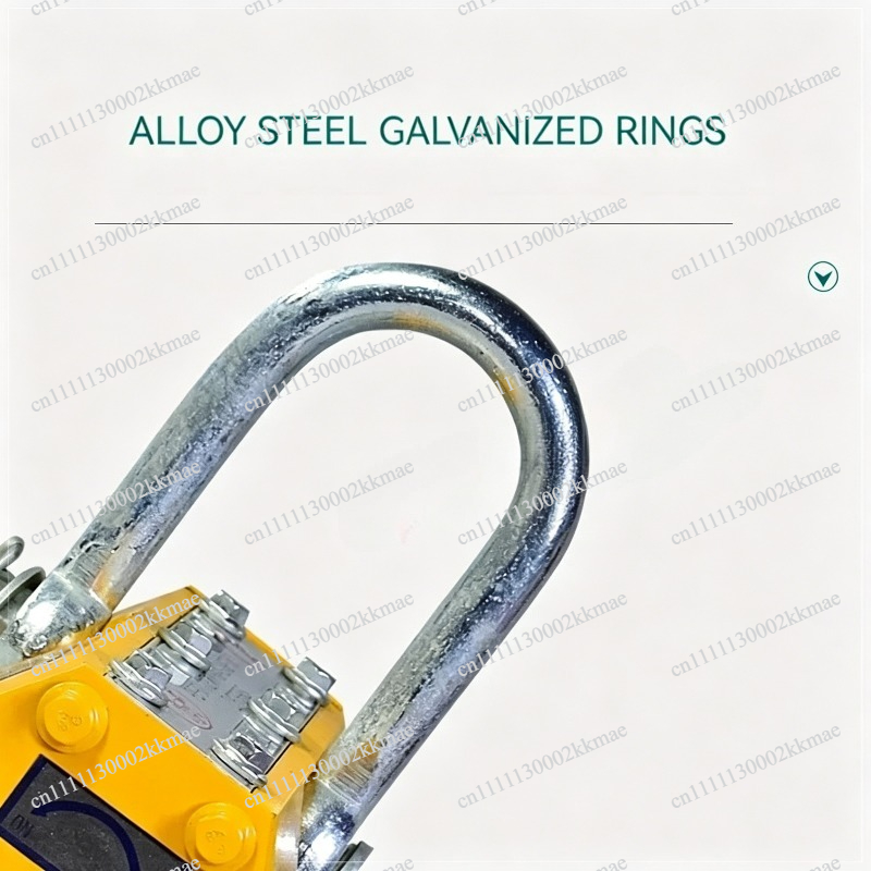 رافعة مغناطيسية دائمة 600 كجم  - مراجعة Magnetic Lifter Permanent Crane Hoist 600Kg وسعره