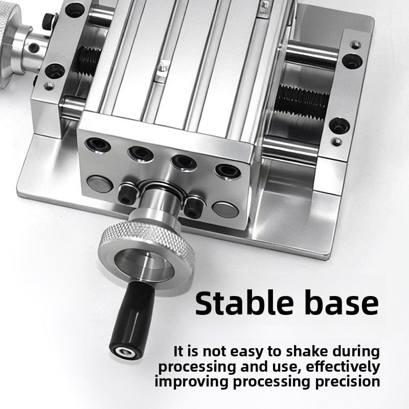 طاولة انزلاقية صغيرة للمحاور X - مراجعة Cross Slide Vise Table Bench Drill Press وسعره