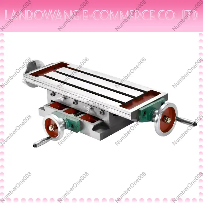 طاولة طحن متحركة متعددة الوظائ - مراجعة Cross Slide Vise Table Bench Drill Press وسعره