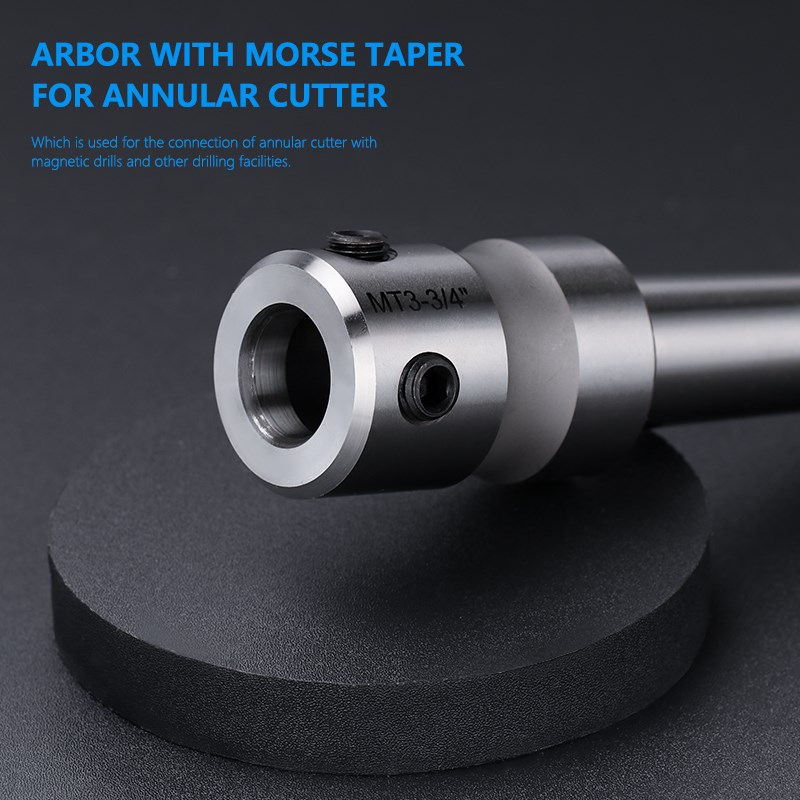 حامل لقمة مثقاب مجوف للعمل الم - مراجعة Annular Cutter Arbor Morse Taper Mt2 Mt3 وسعره